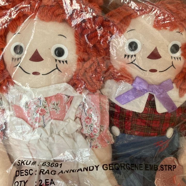 希少　超激レア　ジョジーン社　シルスビー　復刻　めちゃくちゃ可愛いアンとアンディ