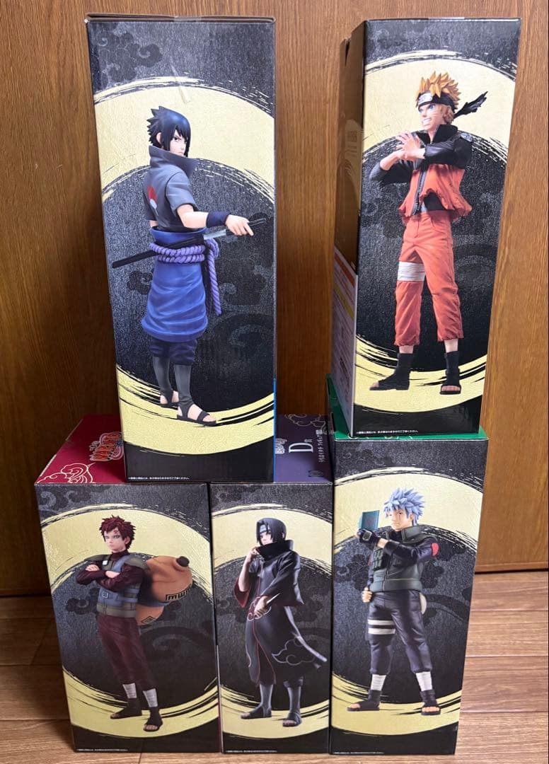 NARUTO ナルト 一番くじ 忍ノ絆 フィギュア コンプ ラスワン