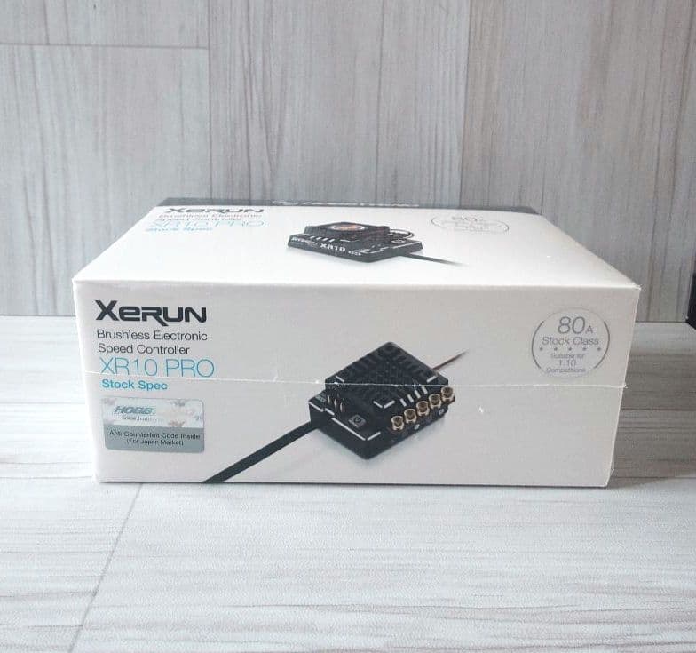 HOBBYWING XERUN XR10 PRO ストックスペック　新品未開封