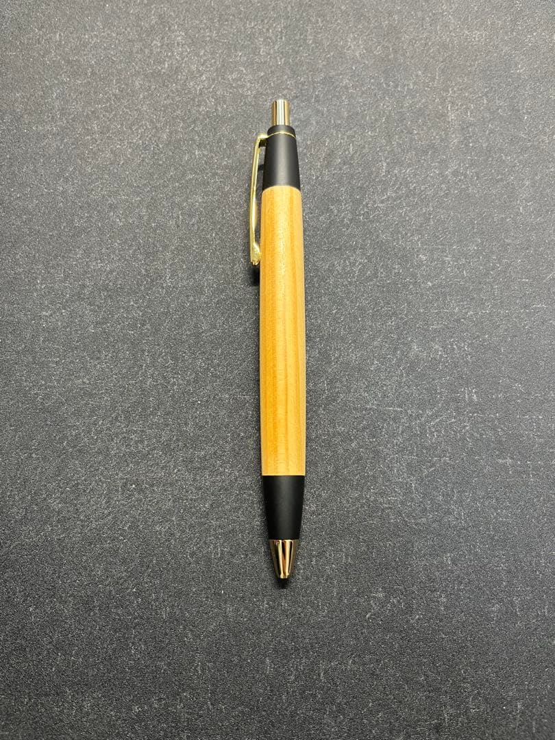 野原工芸　ウッドヒル隠岐　木のボールペン　スタンダード　隠岐の黒松