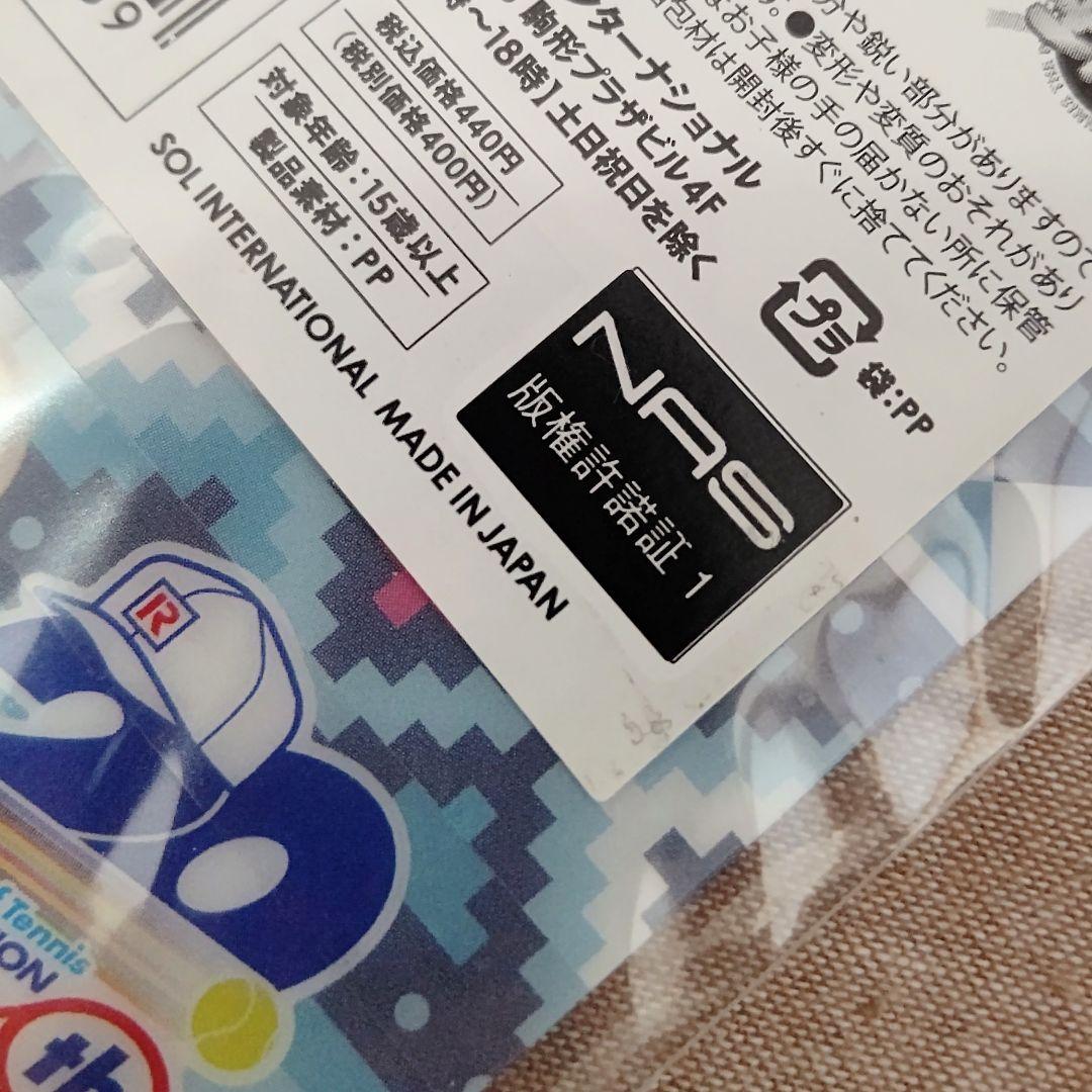 【未使用】テニスの王子様 越前リョーマ camping 限定 クリアファイル