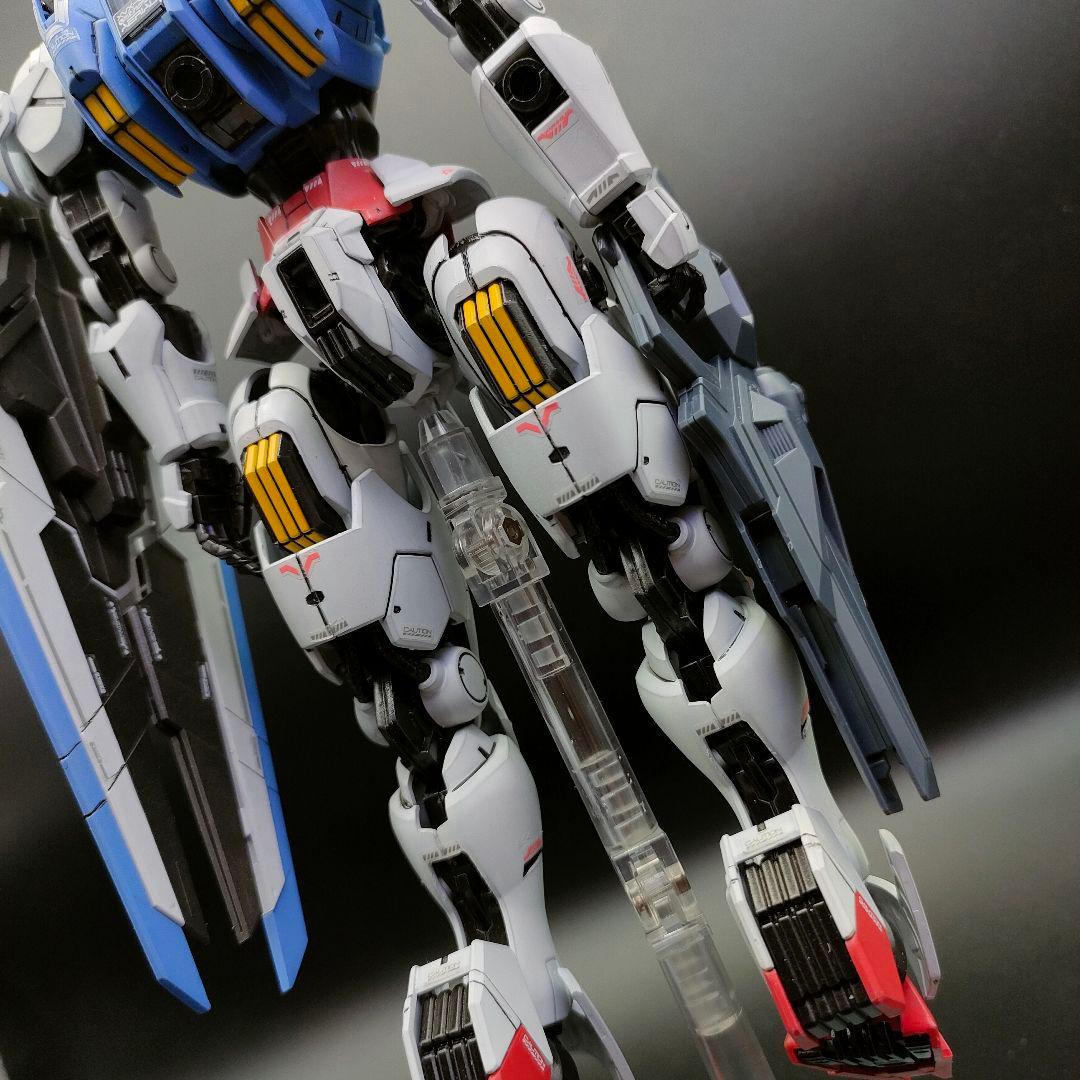 水星の魔女　ガンダムエアリアル　フルメカニクス　スコアシックス　【全塗装完成品】