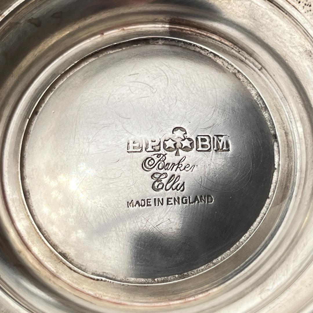 【Barker & Ellis】 コーヒーセット【シルバープレート】バチェラー