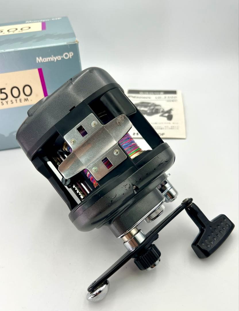 マミヤオーピー フェニックスLD-5500 デジタルカウンター 船用リール