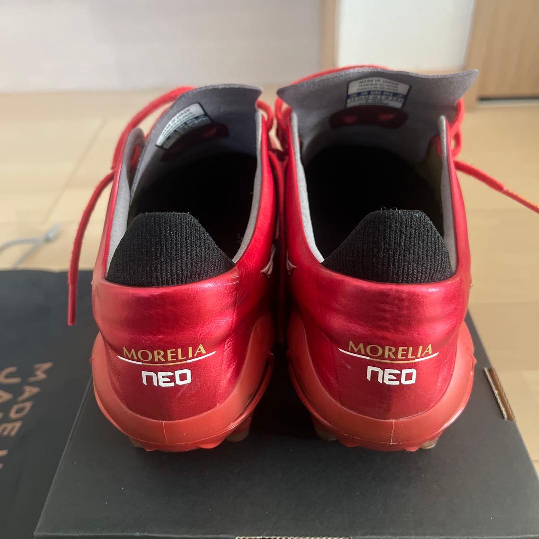 ミズノ40周年限定　モレリアネオ4 ジャパン　25.5cm