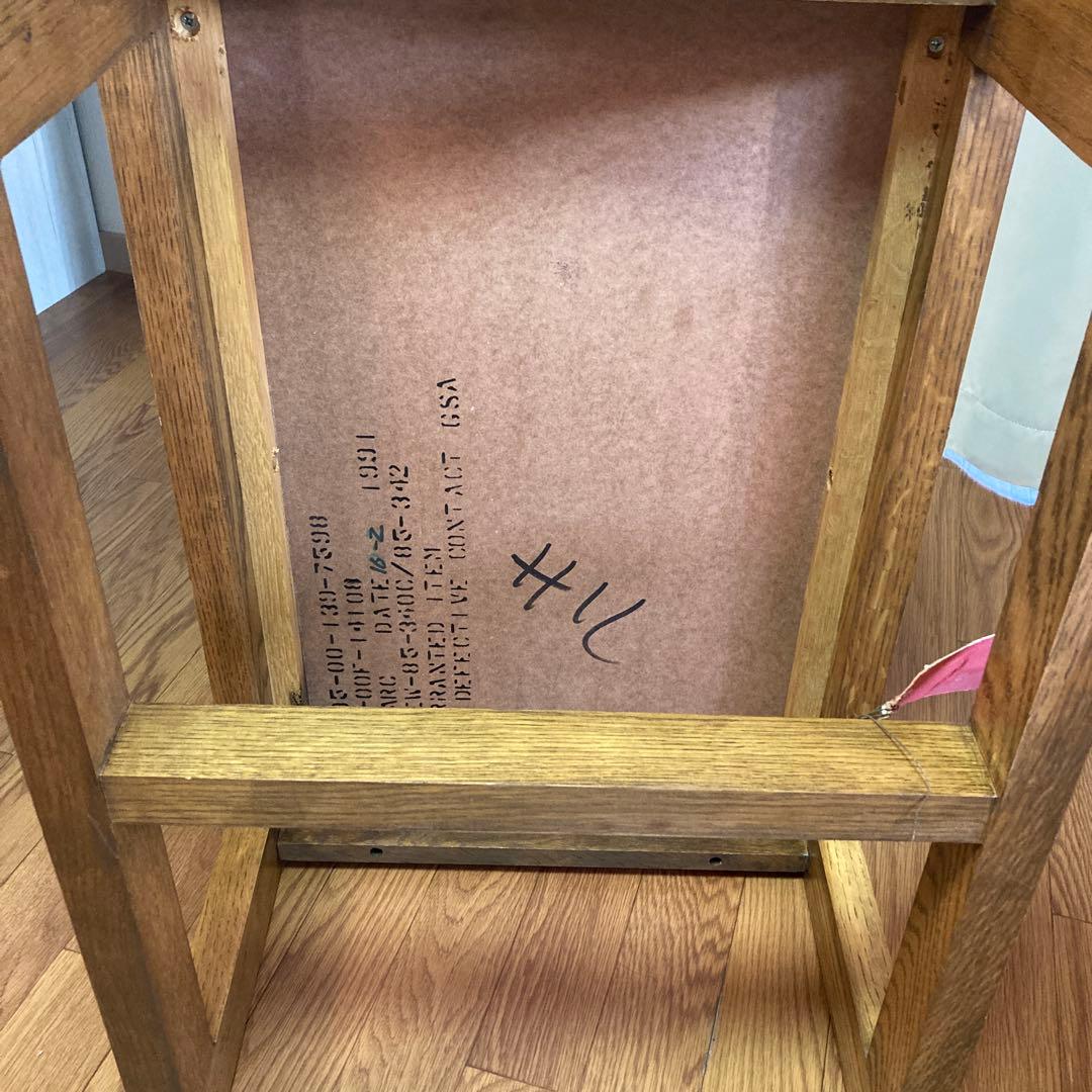 サイドテーブル　木製　ヴィンテージ　テーブル　蚤の市　アンティーク