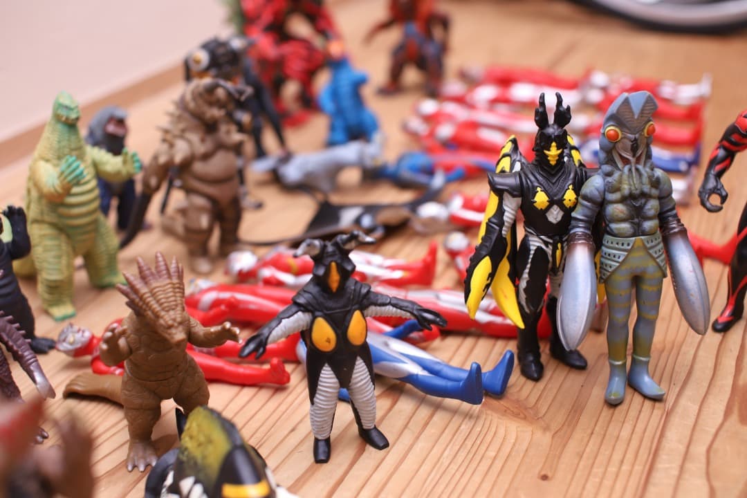 【38体セット】ウルトラマン&怪獣　ソフビ