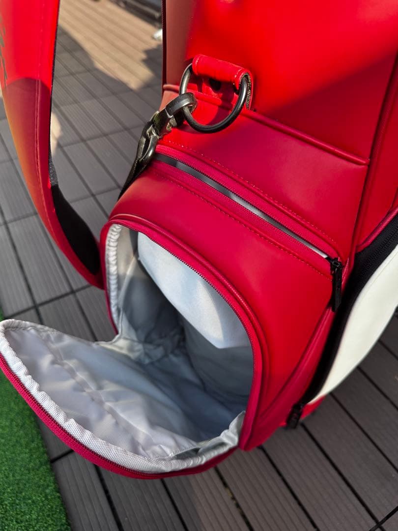 Titleist キャディバッグ レッド/ホワイト