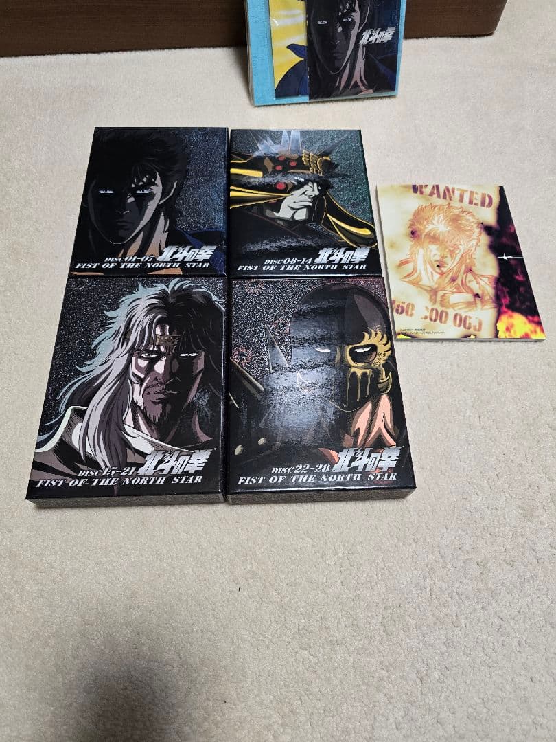 北斗の拳」25周年記念 DVD-BOX　完成台本3冊セット
