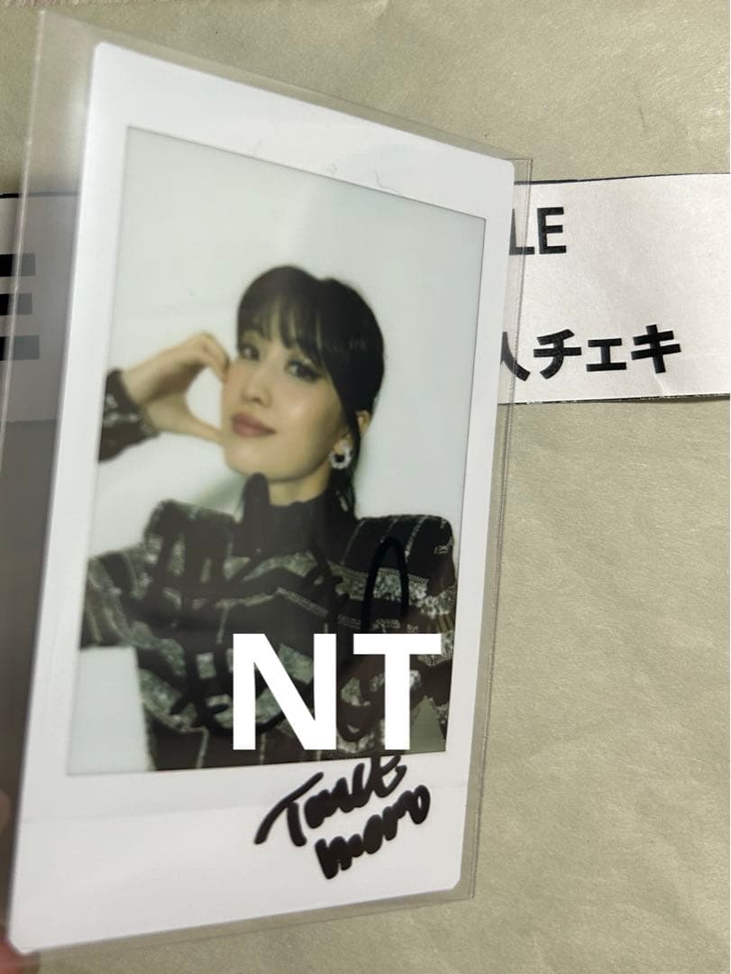 twice モモ　サイン　チェキ