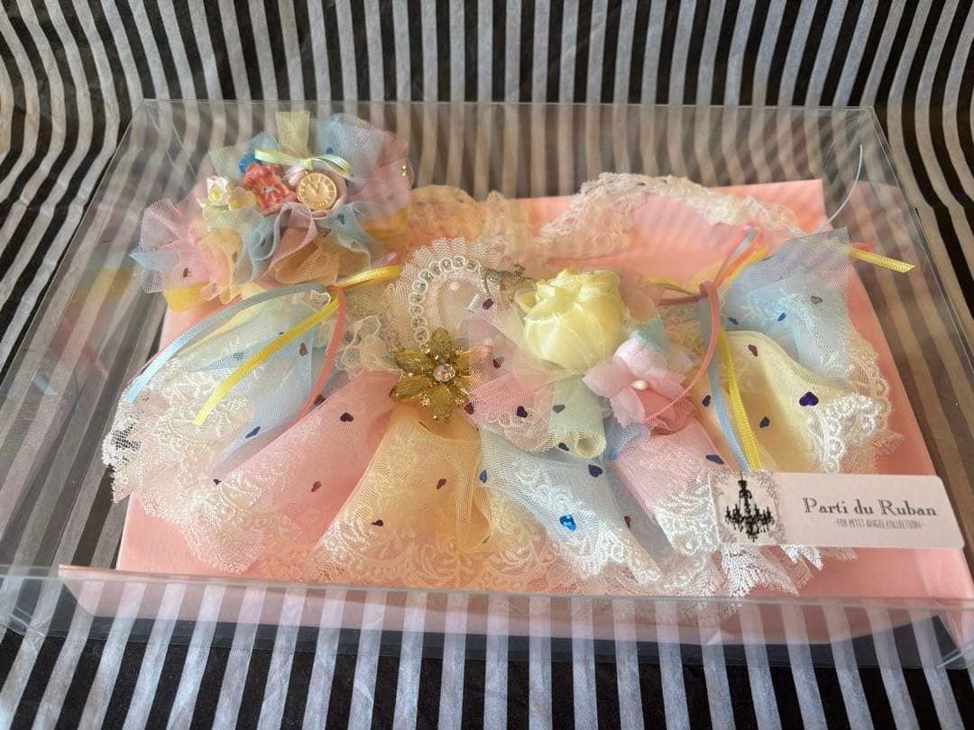 ⑦Parti du Ruban ケープタイプ　ネックアクセサリー犬用品　写真