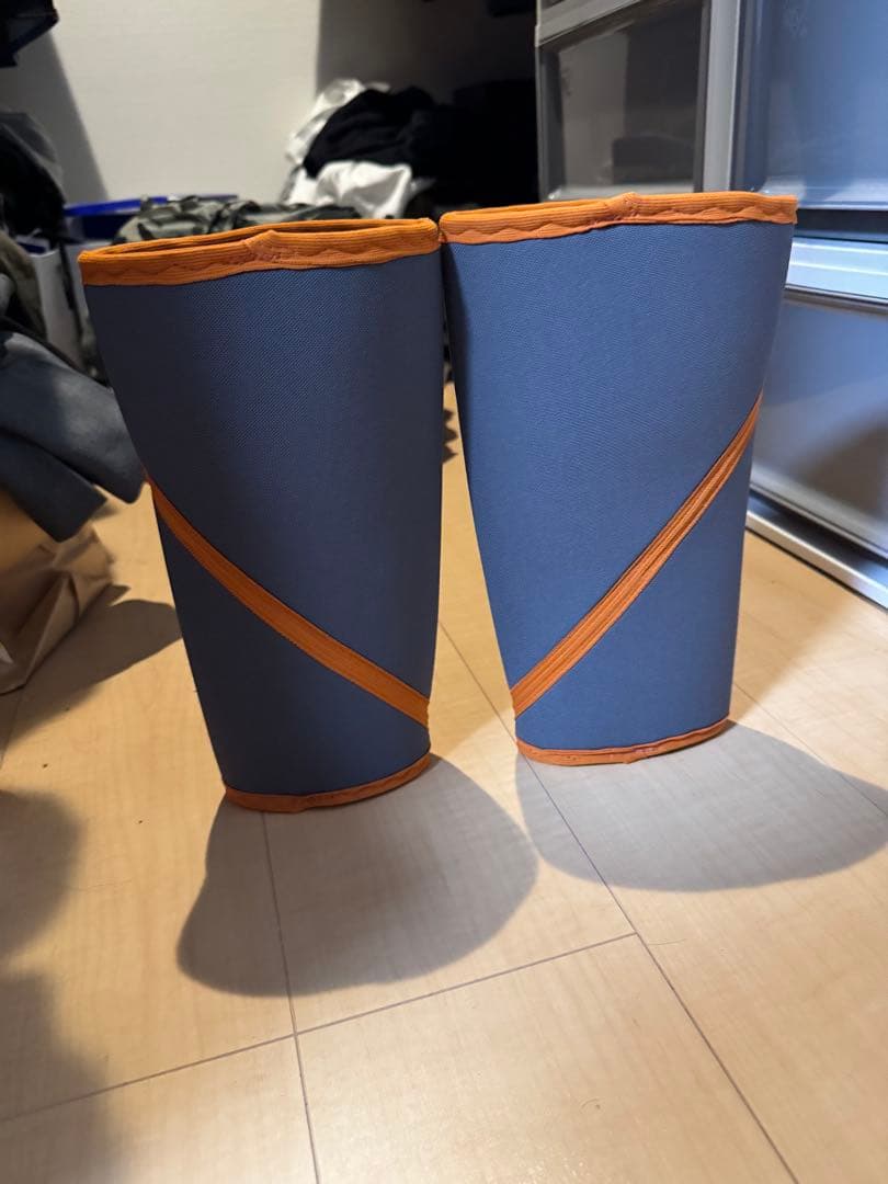 SBD ニースリーブMサイズ グレー/オレンジ