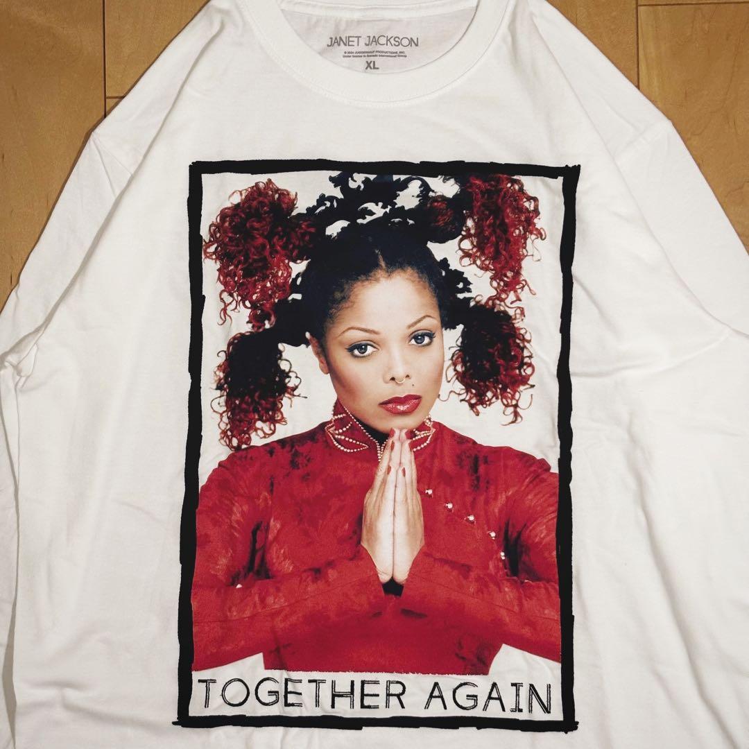 Janet Jackson ジャネット・ジャクソン ロンT XL 新品未使用