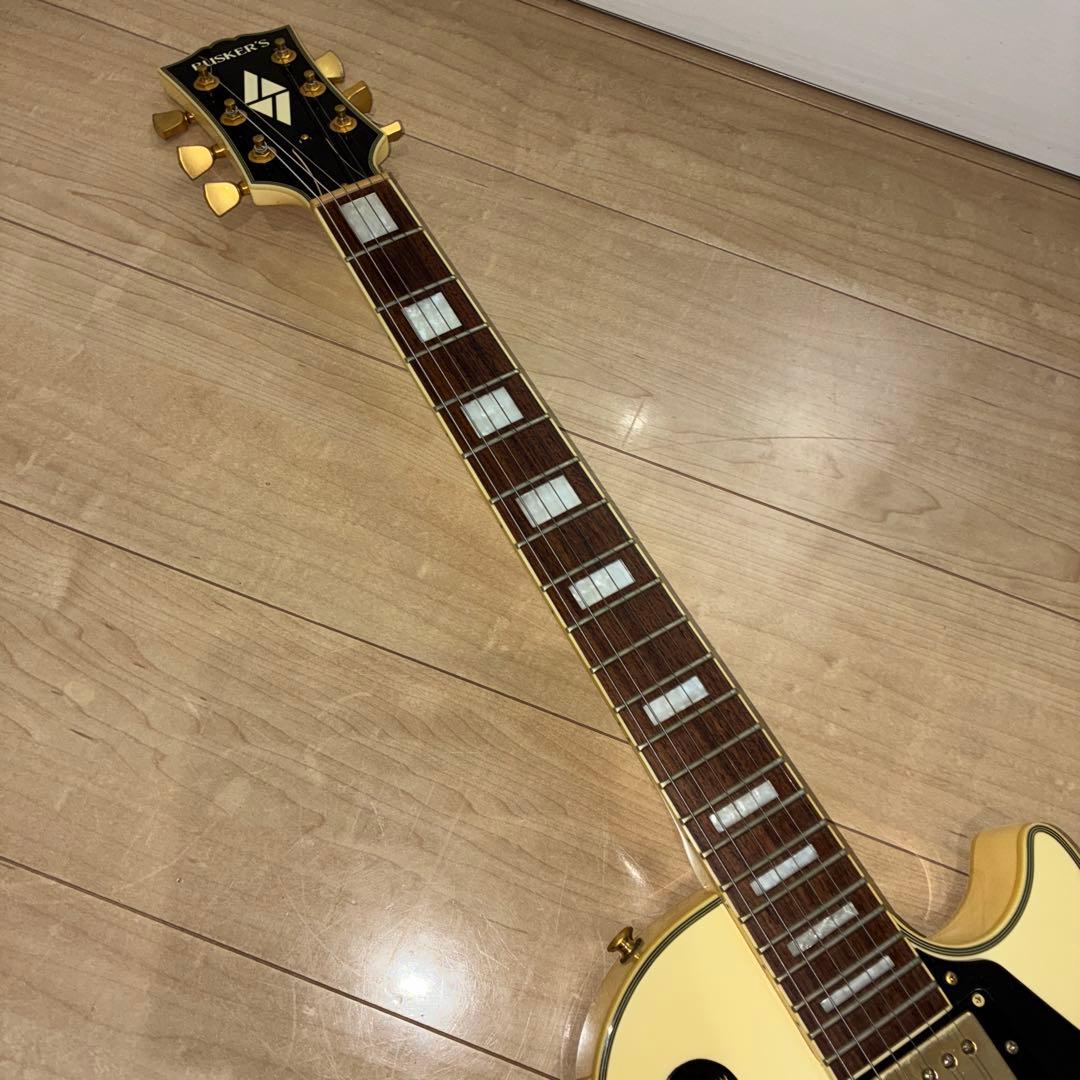 バスカーズ　レスポールカスタムタイプ　音良し　作り良し　調整済み