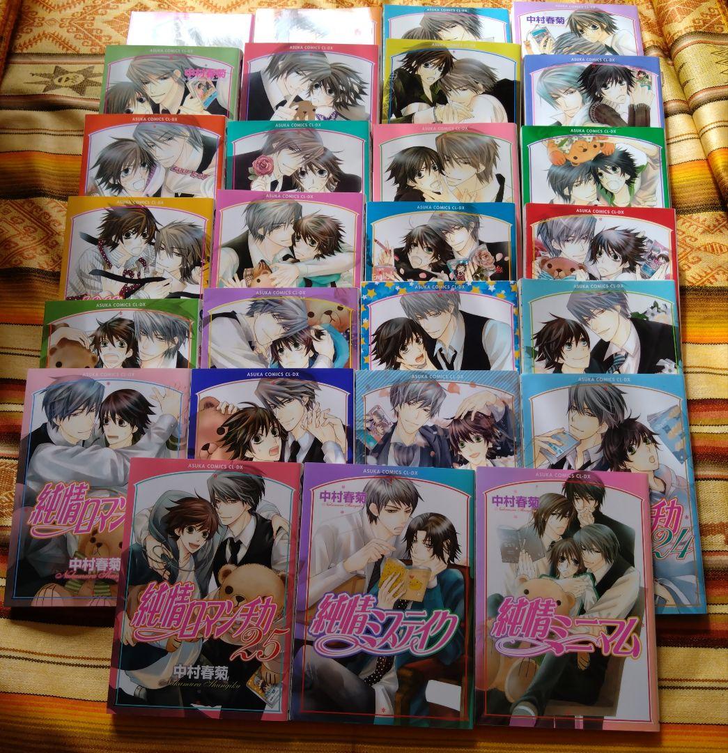 最新刊30巻追加！中村春菊　純愛ロマンチカ　世界一初恋　DVD　小冊子付き