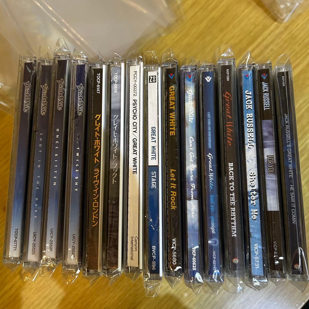 グレイト・ホワイト GREAT WHITE 関連 日本盤帯付CD15枚セット