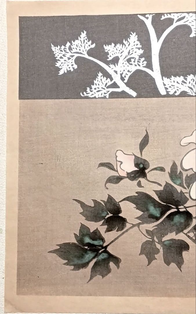 琳派図案版画（色摺木版画)、作者不詳、明治後期～昭和初期出版