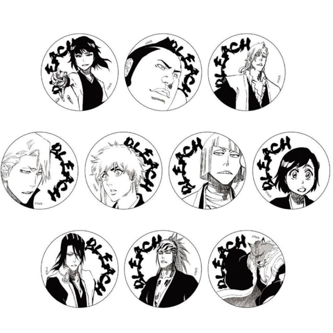 完全受注生産 週刊少年ジャンプ オールスター缶バッジ BLEACH 全種セット