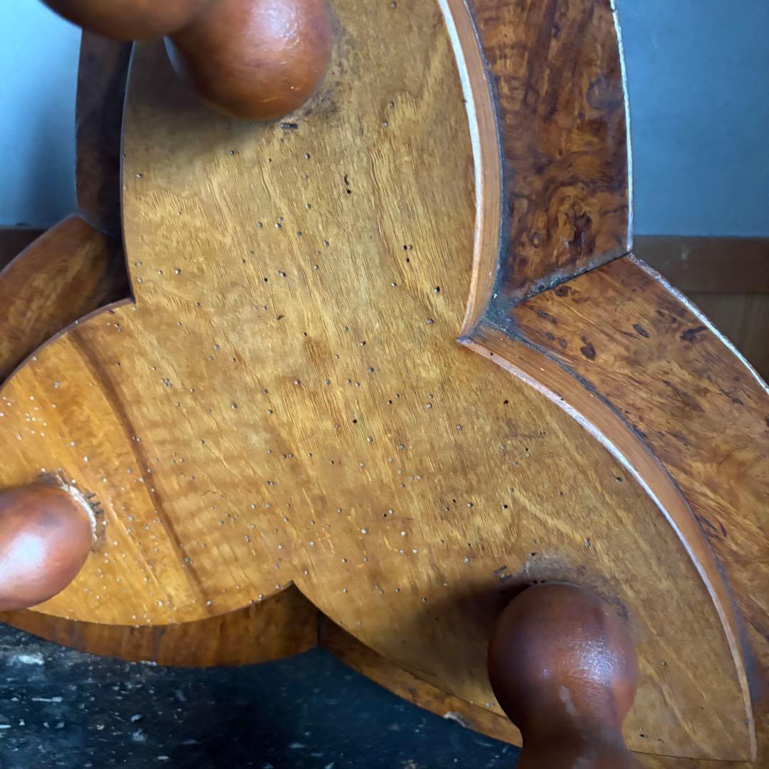 フランスアンティーク《ボビンレッグサイドテーブル》