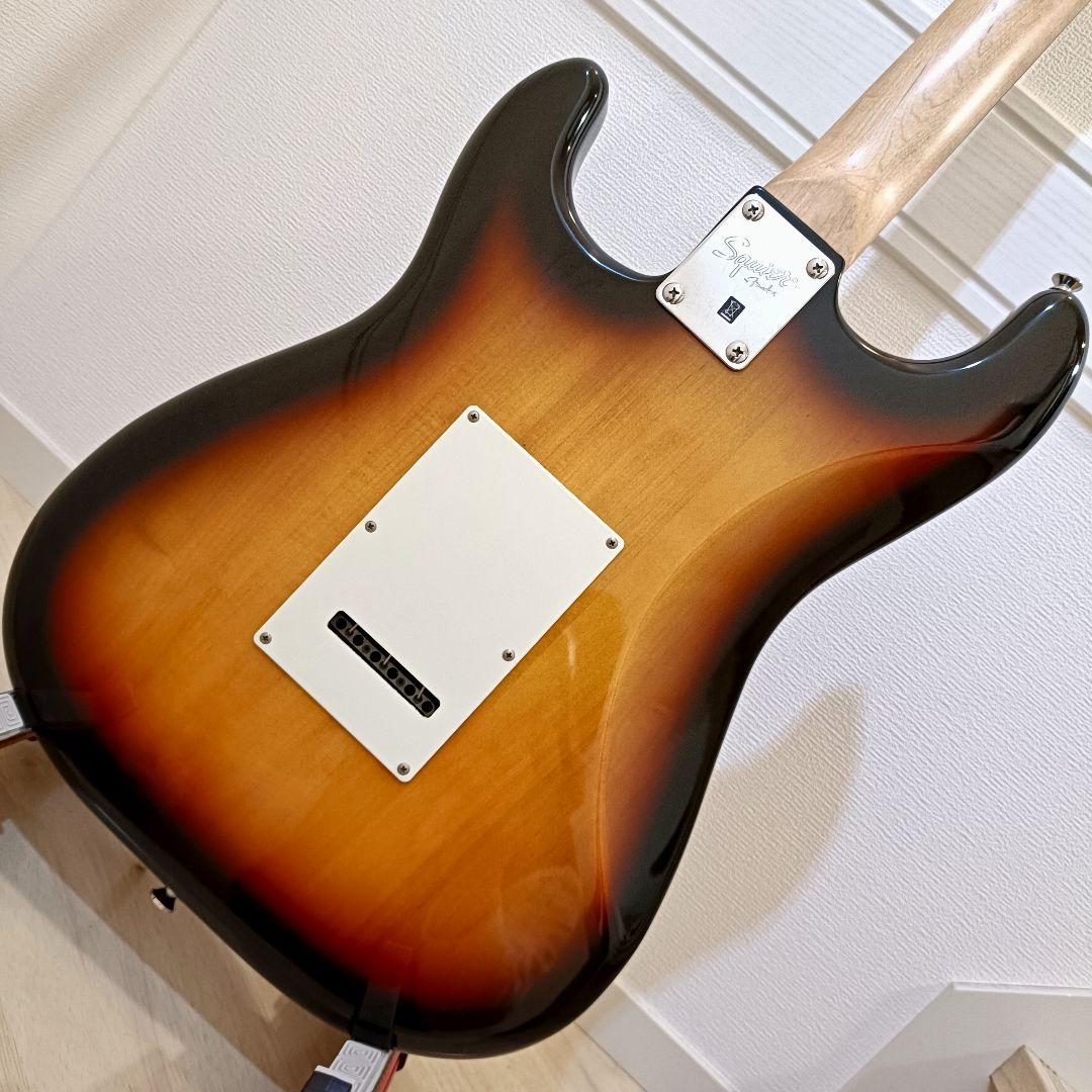 【メンテ済】Squier エレキギター ストラトキャスター サンバースト