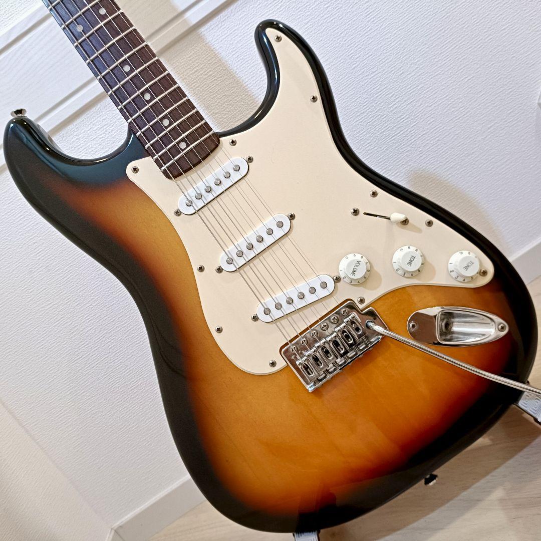 【メンテ済】Squier エレキギター ストラトキャスター サンバースト
