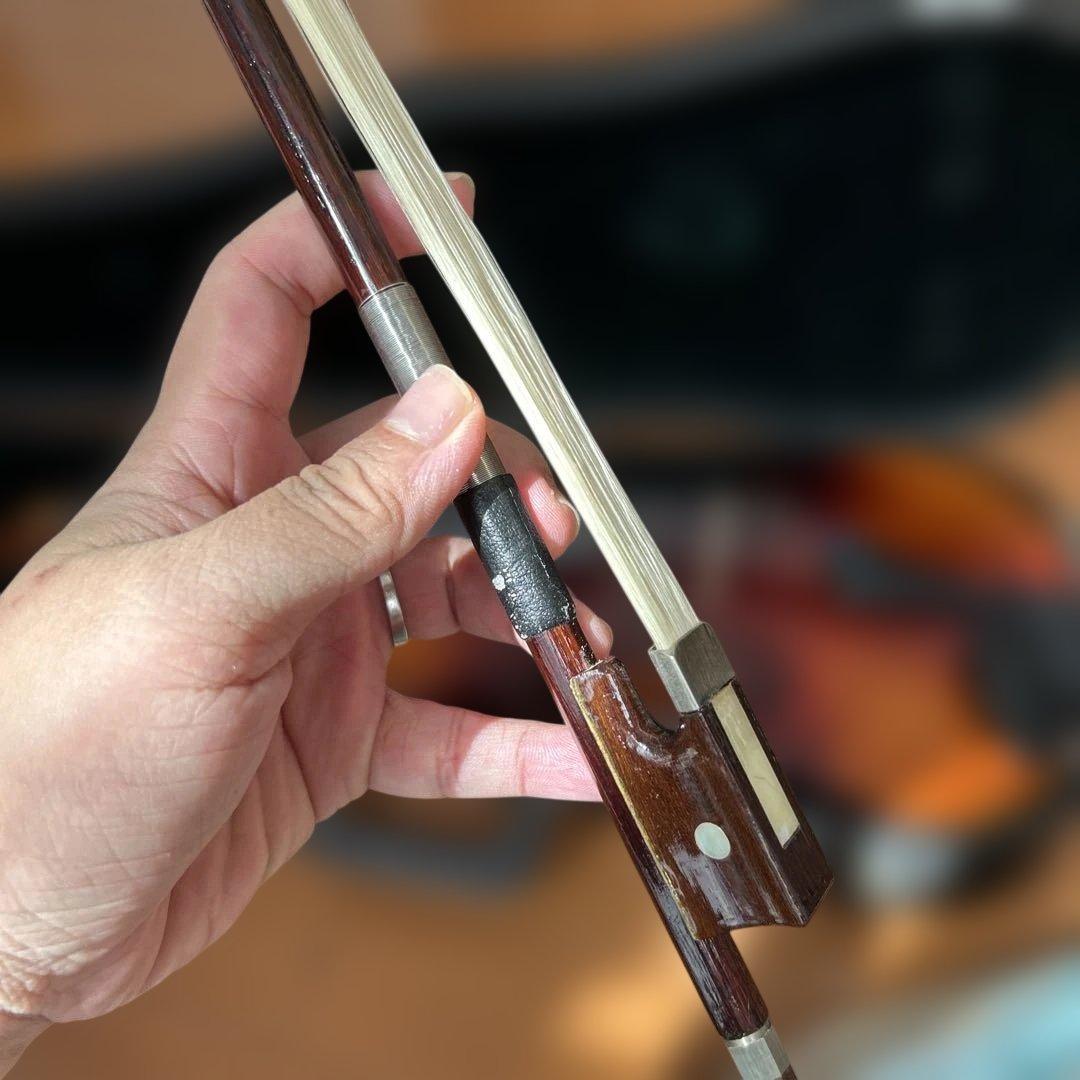 年末キャンペーン　純木製　バイオリン 本体 ハードケース付き 百花