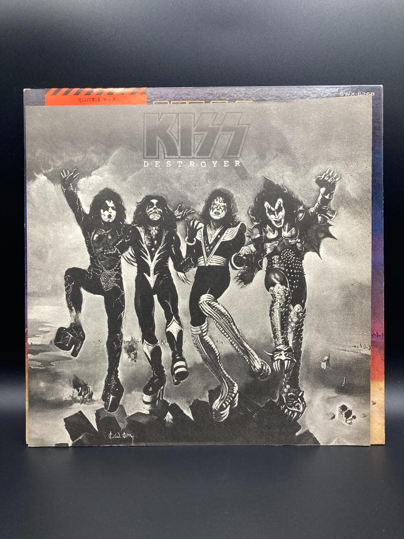 KISS Destroyer 国内盤 LP SWX-6268 帯 PROMO