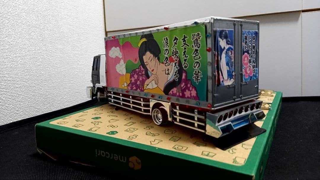 【kanto2020さま専用】デコトラ　ジャンク品、パーツ・ステッカー詰め合わせ