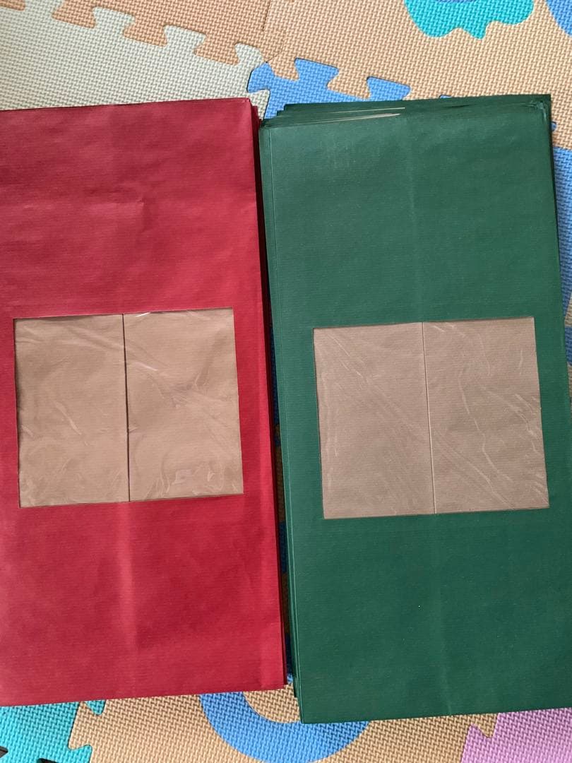 海外紙物　巨大　Made in Albany　ラッピング袋　4種　40枚