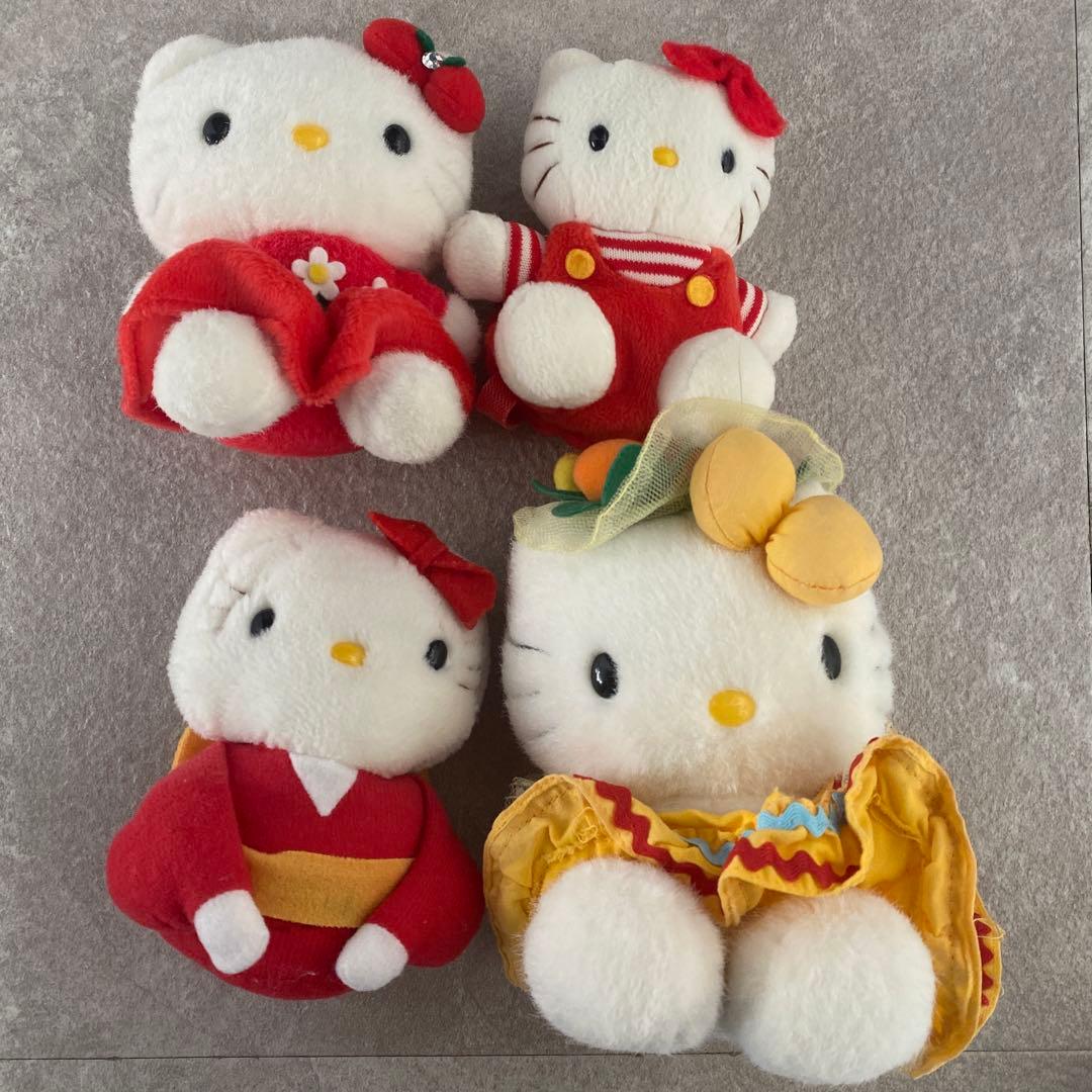 マ*ル様 ハローキティ ぬいぐるみ 28個 まとめ売り 平成レトロ品