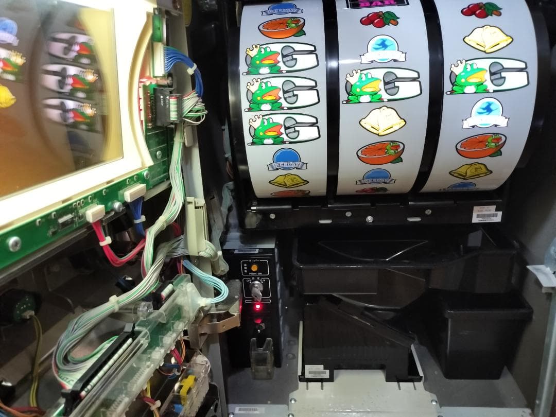 【パチスロ実機】山佐★ジャイアントパルサー【不要機付】４号機・人気台