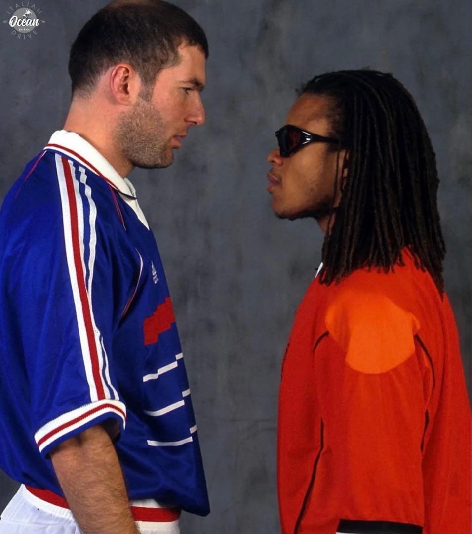 正規品 98/00 フランス代表 ユニフォーム ジダン　Lサイズ