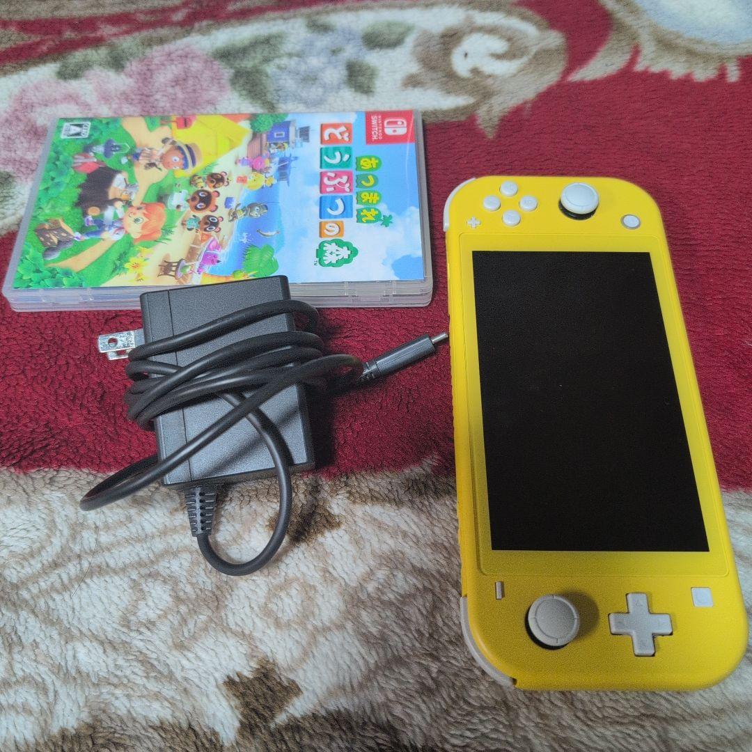 Nintendo Switch Lite イエロー あつまれどうぶつの森付き