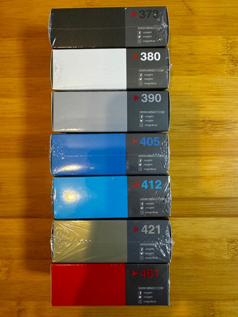 【TSM MODEL】MINIGT Porsche911 7台セット