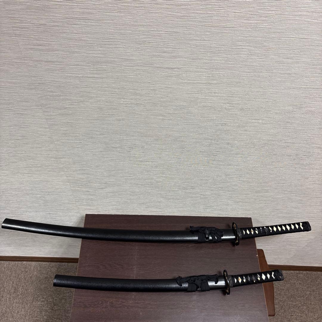 高級模造刀　太刀　大小セット　脇差