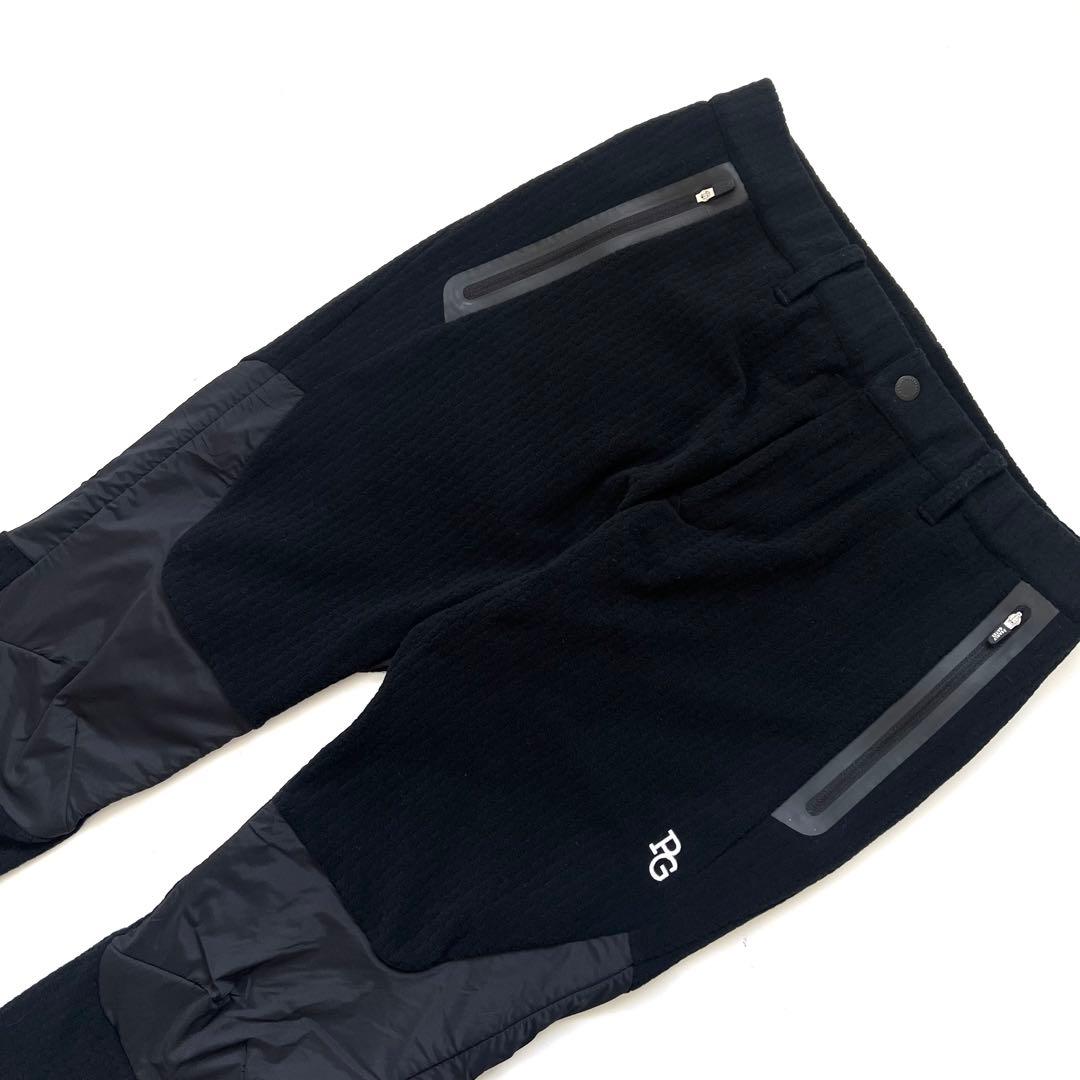 【新品】パーリーゲイツ　セットアップ　異素材mix パーカー　パンツ　メンズ　5