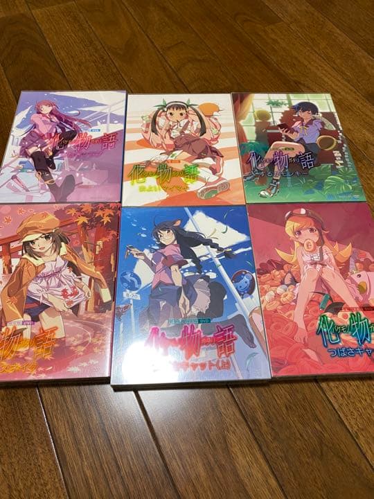 化物語　DVD BD 初回限定版　セット