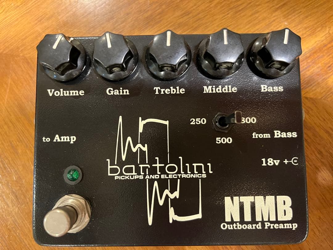 【美品】Bartolini NTMB アウトボードプリアンプ
