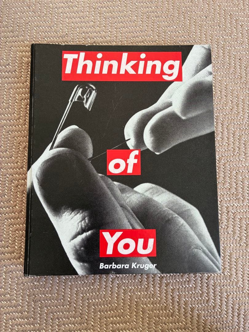 アート・デザイン・音楽 Barbara Kruger Thinking of you