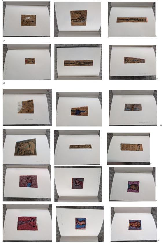 安井賞受賞の小林裕児真作の画集　６０枚