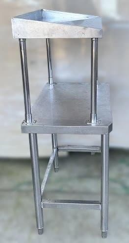 業務用2段ステンレス製収納棚 ワークテーブル 厨房 キッチン 置き棚