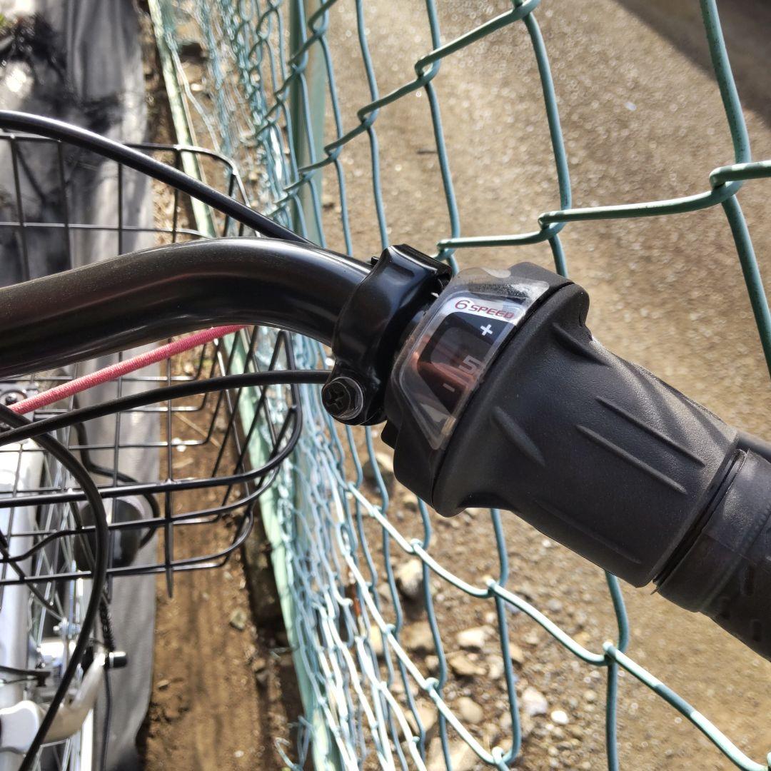 21Technology折りたたみママチャリ 26インチ ６段ギヤ付き