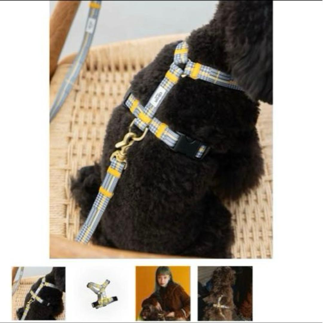 ciiron Tokyo ハーネスとリードのセット　グレンチェック