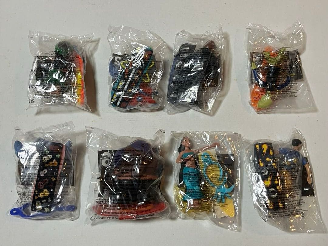 マクドナルド　米国ハッピーセット　2002年 リロ＆スティッチ　8個セット