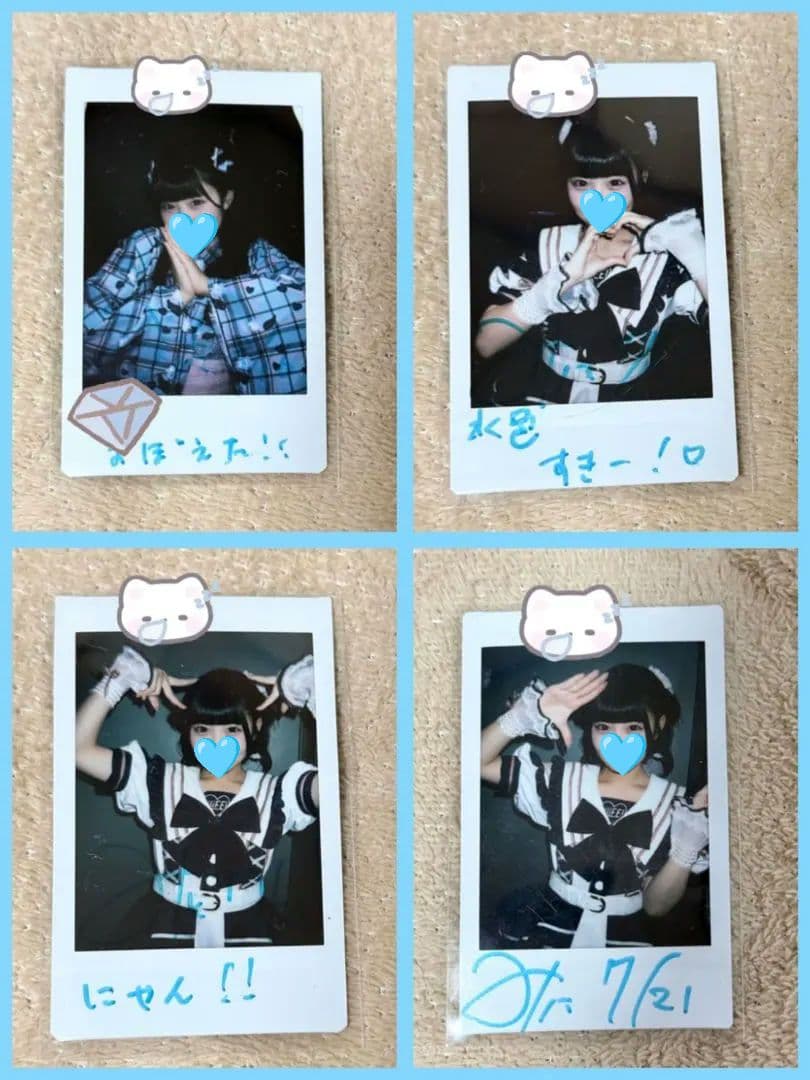 虹羽みに　チェキまとめ売り