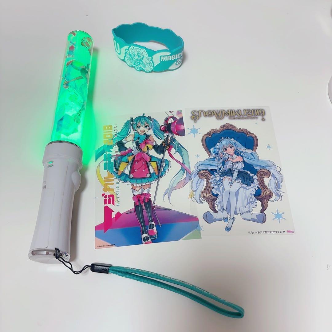 初音ミク マジカルミライ2019 2018 ミク 雪ペンライト フィルム