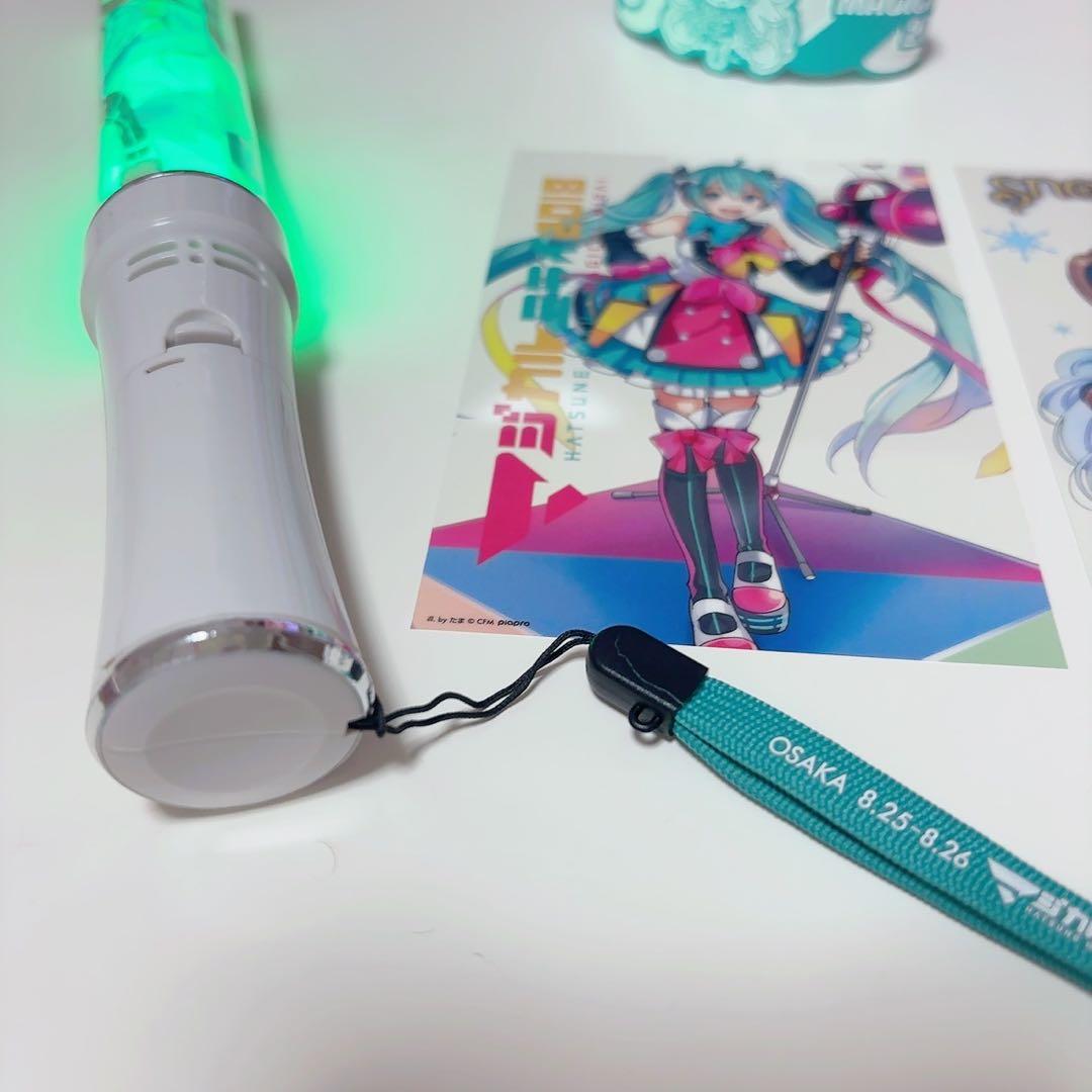 初音ミク マジカルミライ2019 2018 ミク 雪ペンライト フィルム