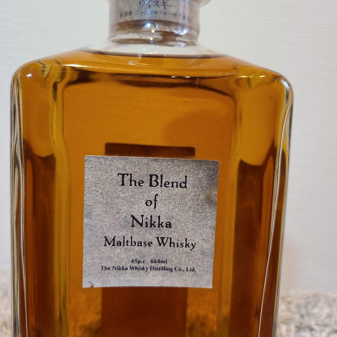 ベルさま。ザブレンドオブニッカ 660ml 45度 ウイスキー　未開栓　１