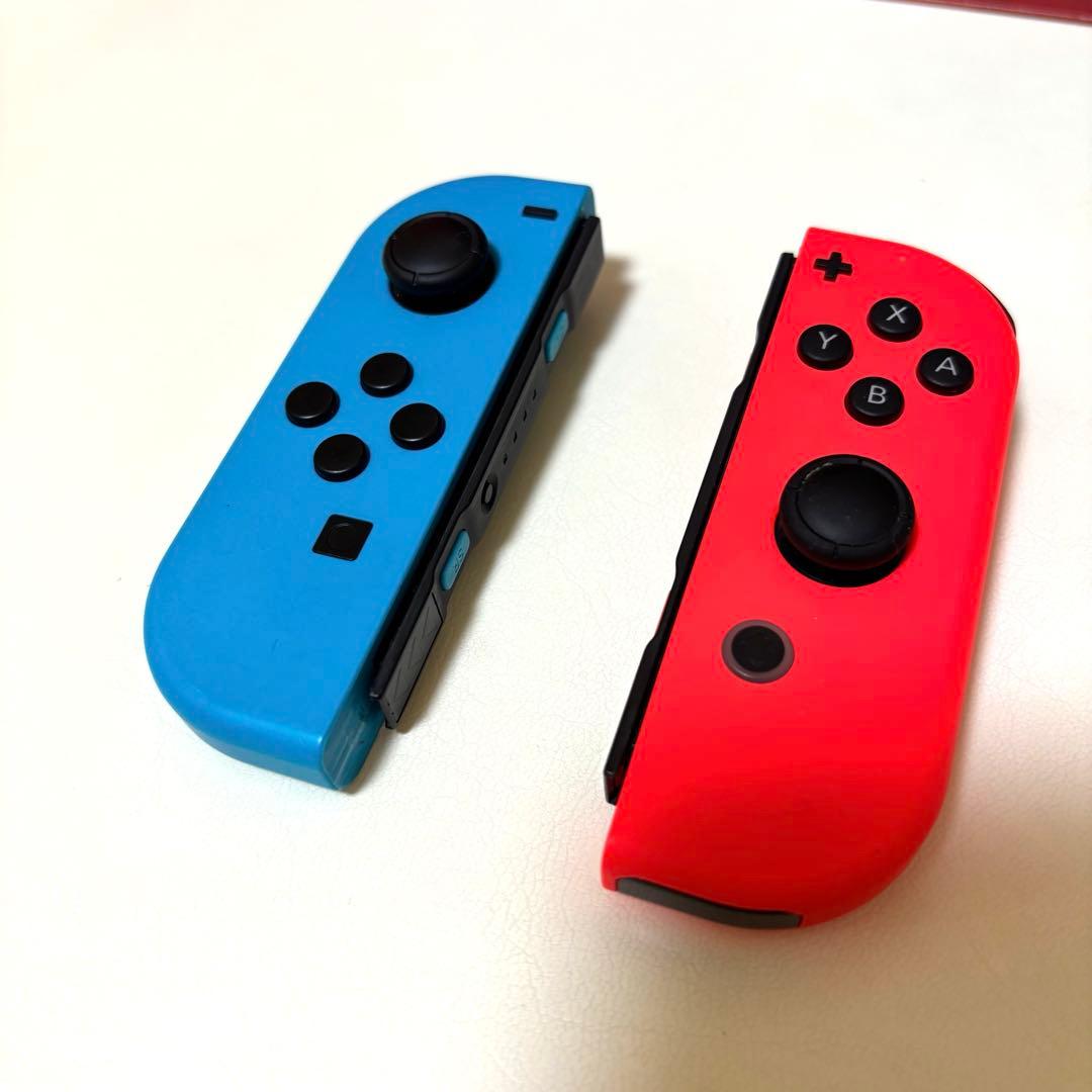 【おまけ3点付】Switch本体一色➕グリップコントローラー➕SDカード