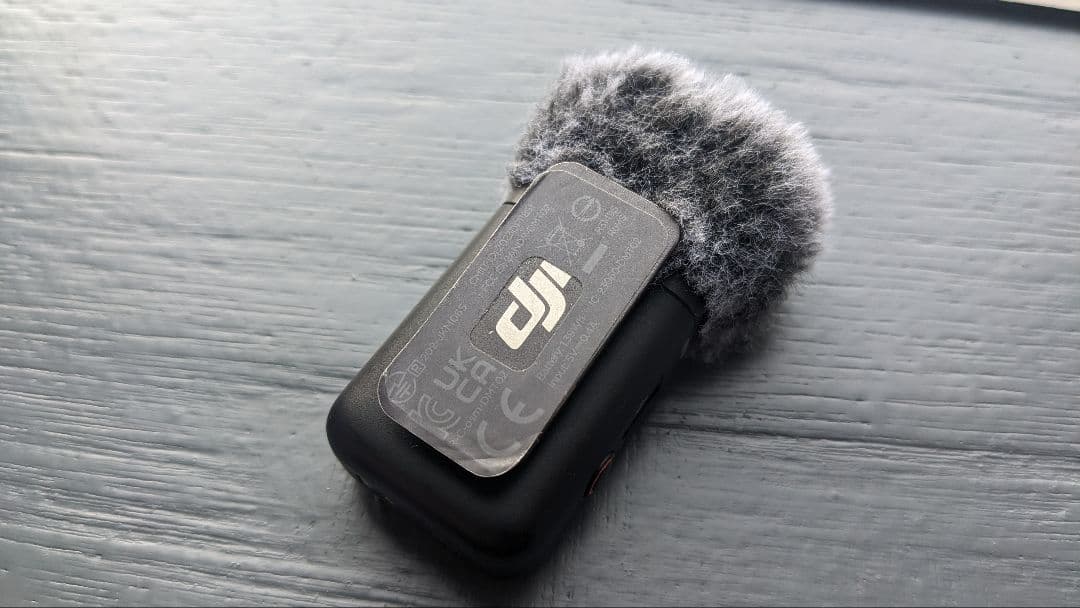 DJI mic 2 ワイヤレスマイク ウィンドジャマー付き